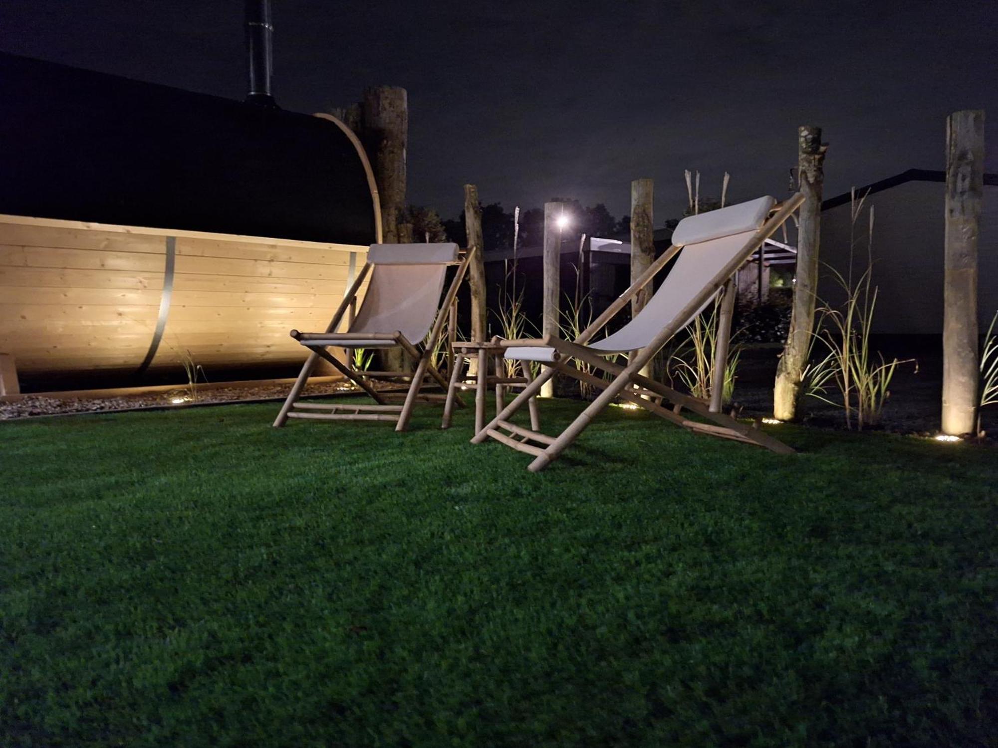 'Relax Lodge Sea' - Wellness Lodge In Zeeland - Private Sauna - Airco - Garden - Outdoor Swimming Pool - Free Wifi, Towels & Bed Linen Heinkenszand Exterior photo