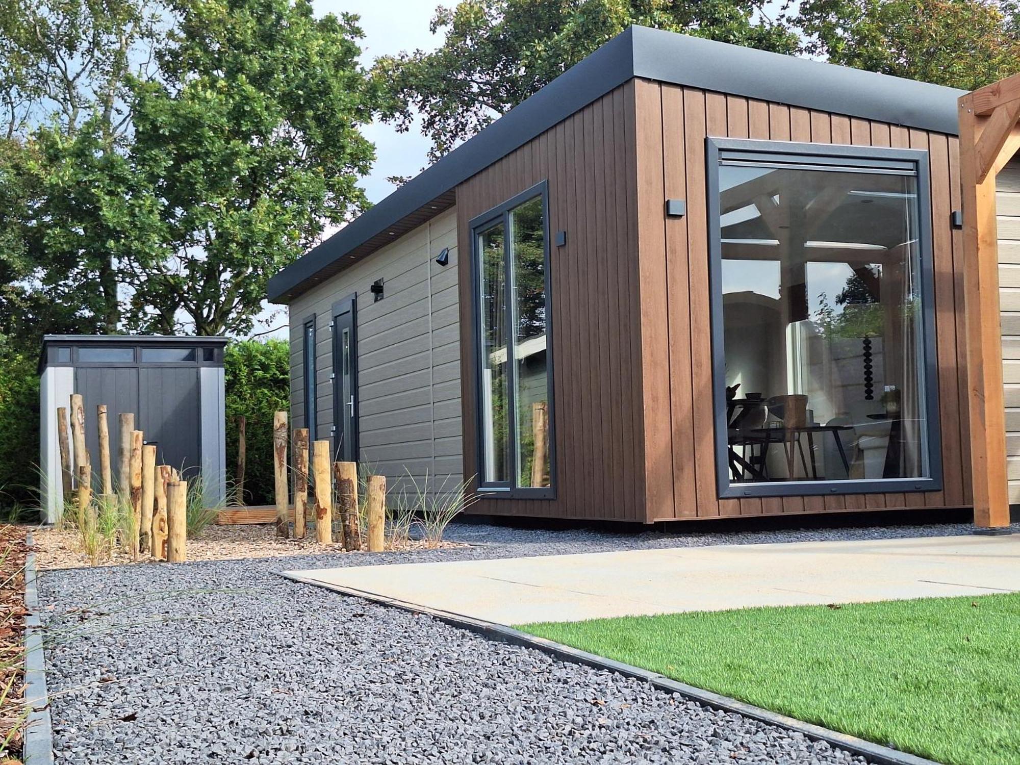 'Relax Lodge Sea' - Wellness Lodge In Zeeland - Private Sauna - Airco - Garden - Outdoor Swimming Pool - Free Wifi, Towels & Bed Linen Heinkenszand Exterior photo